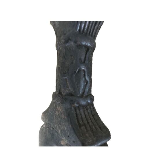 Antique Primitive Nepal Wood Butter Key Churn - Picture 5 of 5